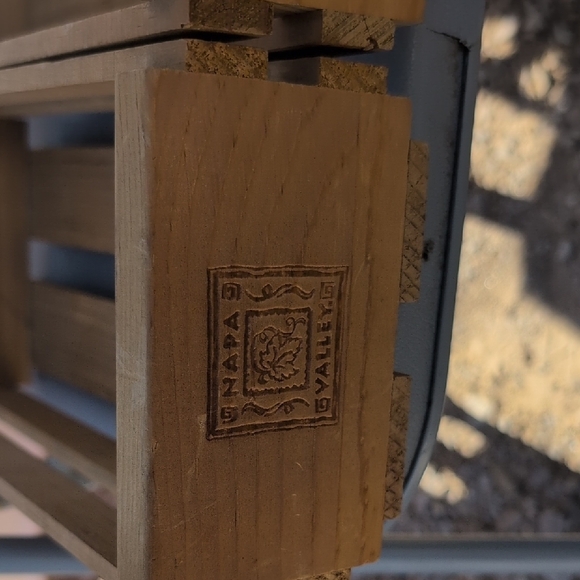 Wooden Crate Storage Rack - Picture 3 of 3